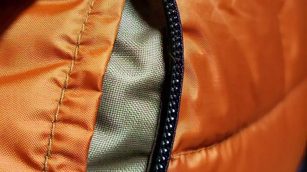 sleeping bag made of ripstop nylon