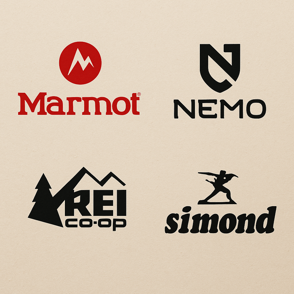 sleeping bag brand logo